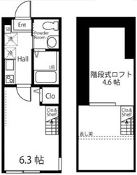 ハーミットクラブハウス シャルム岸根公園の物件間取画像